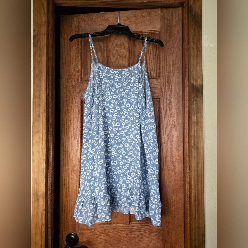 wild fable Blue and White Daisy Print Sundress - Picture 2 of 7